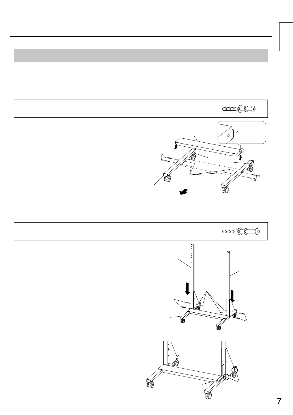 組み立て, スタンドの組み立て | Panasonic TYST58PF20 User Manual | Page 7 / 122