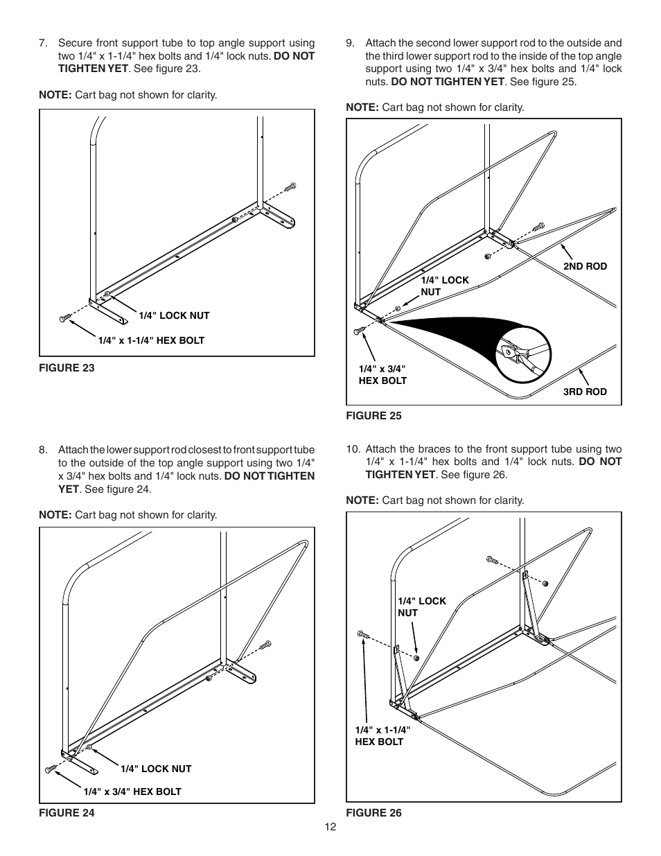 Agri-Fab Mow-N-Vac 45-04072 User Manual | Page 12 / 28