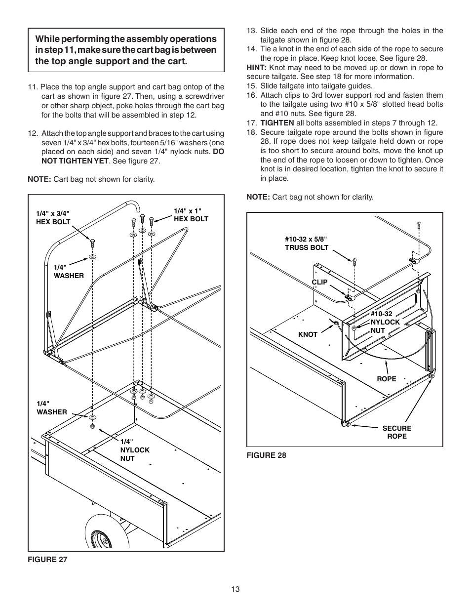 Agri-Fab Mow-N-Vac 45-04072 User Manual | Page 13 / 28