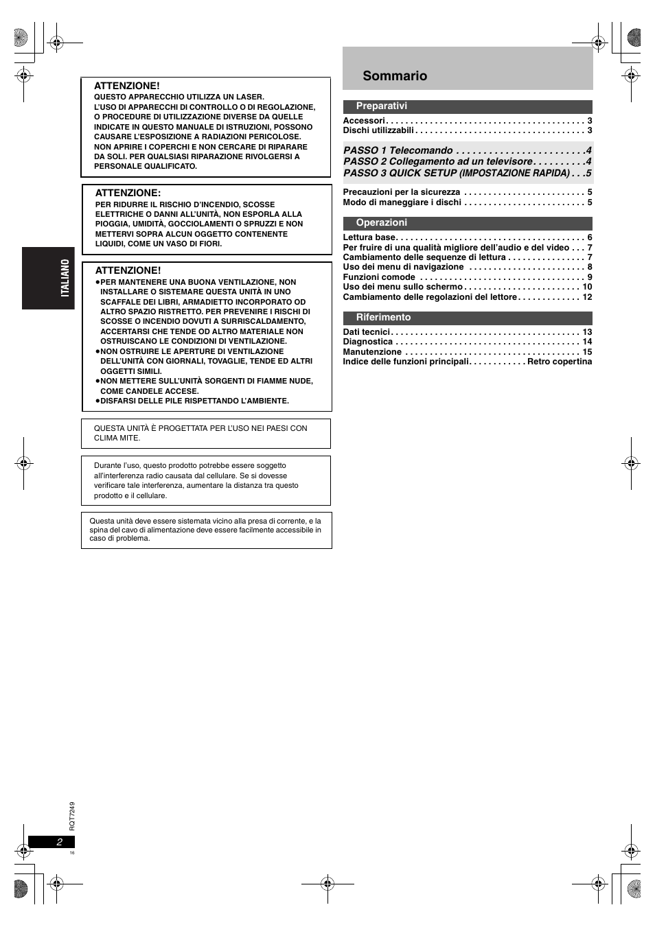 Panasonic DVDS47EG User Manual | Page 16 / 75