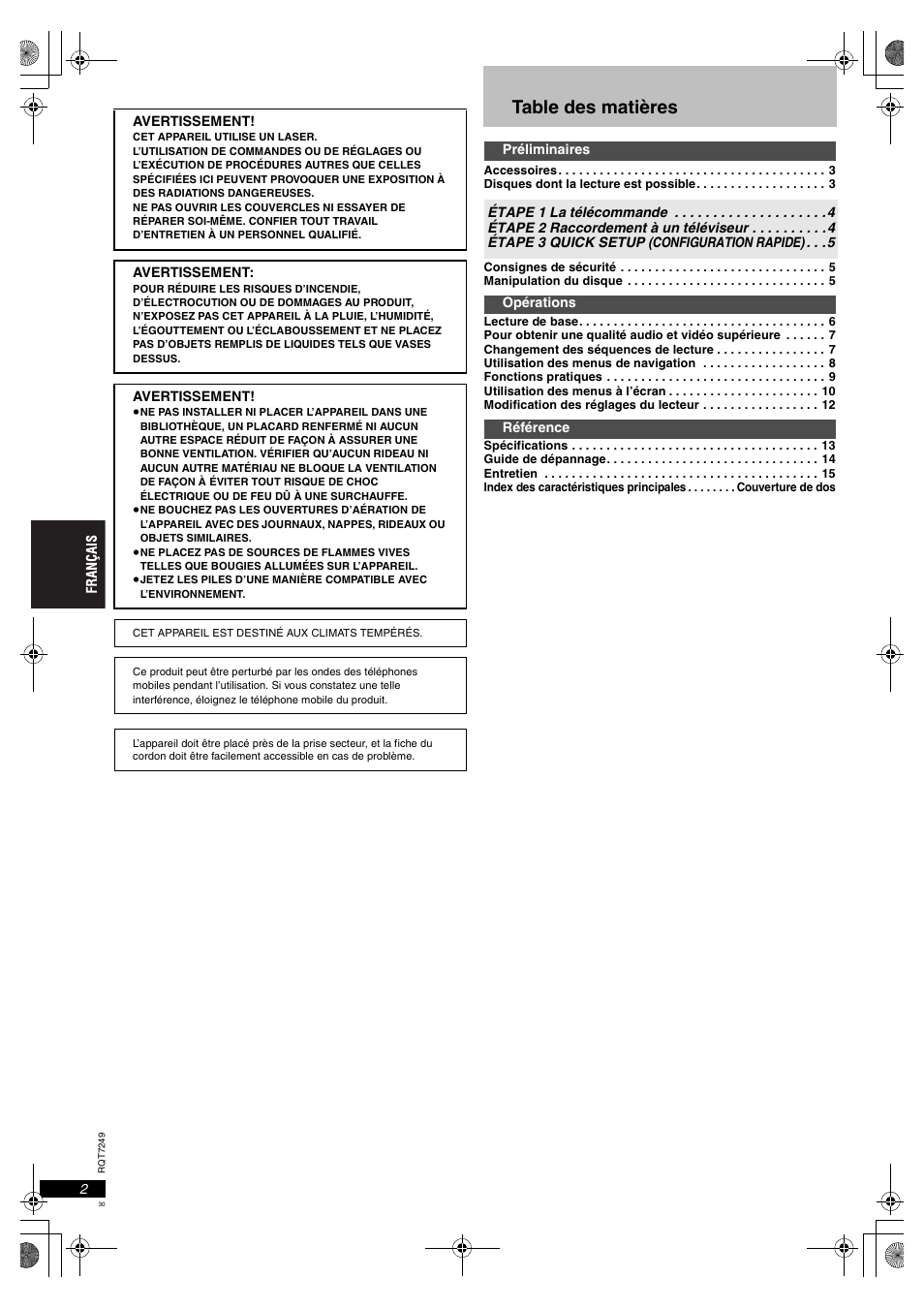 Panasonic DVDS47EG User Manual | Page 30 / 75