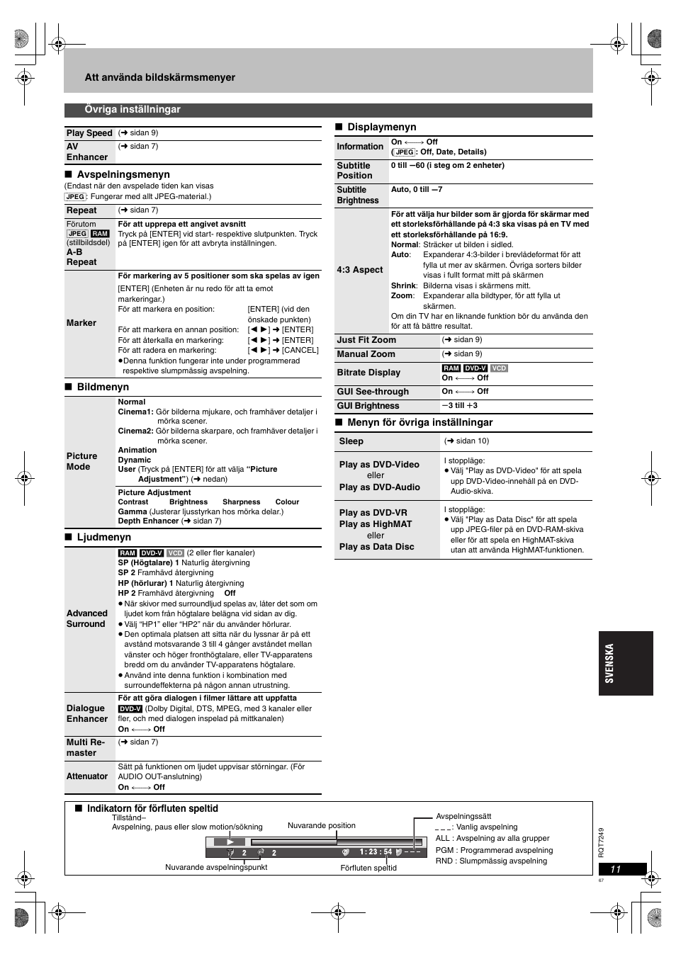 Panasonic DVDS47EG User Manual | Page 67 / 75