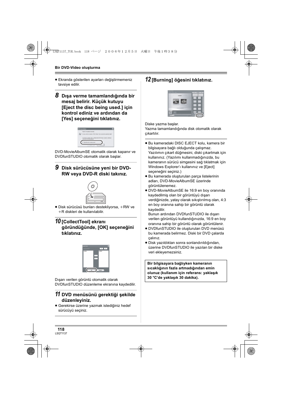 Panasonic VDRD310EG User Manual | Page 118 / 124