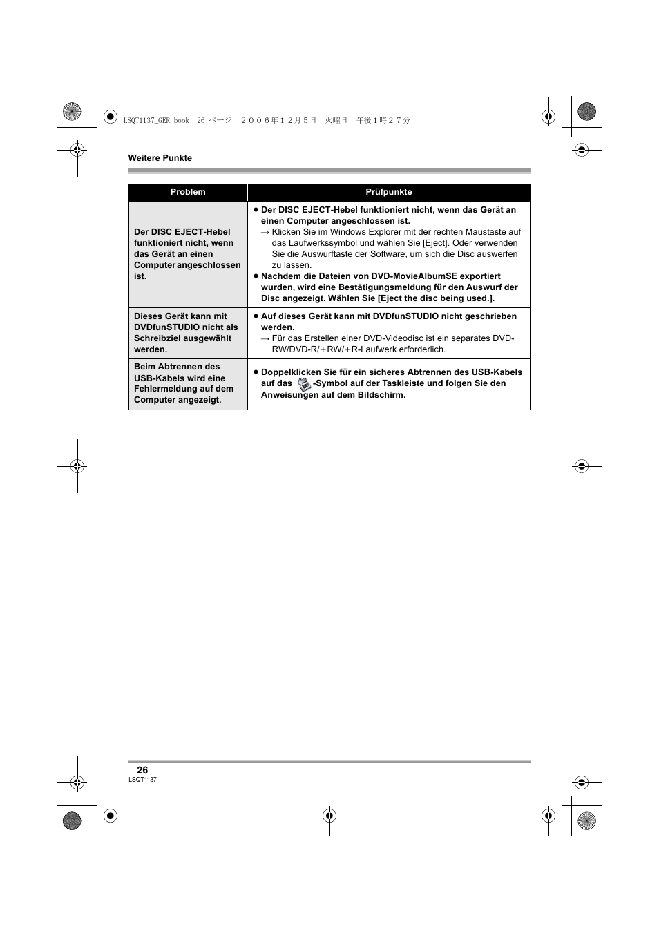 Panasonic VDRD310EG User Manual | Page 26 / 124
