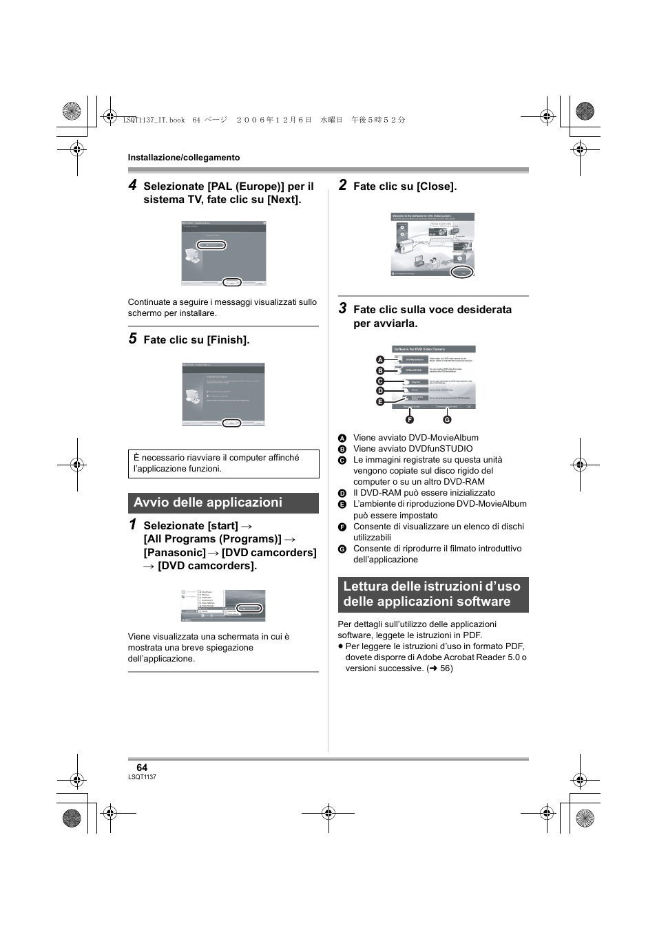 Panasonic VDRD310EG User Manual | Page 64 / 124