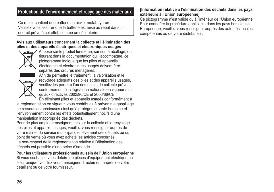 Panasonic ESSL41 User Manual | Page 26 / 138