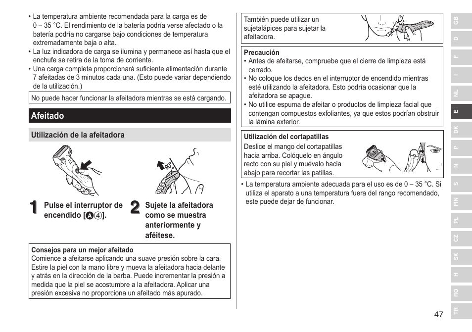 Panasonic ESSL41 User Manual | Page 47 / 138