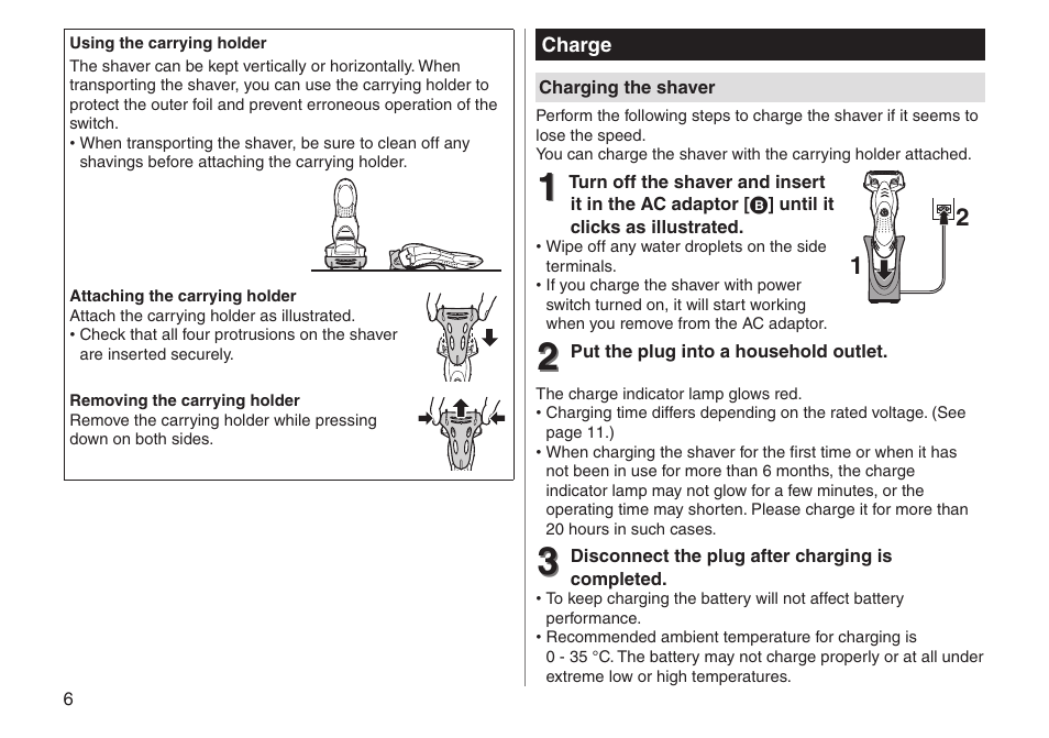 Panasonic ESSL41 User Manual | Page 6 / 138