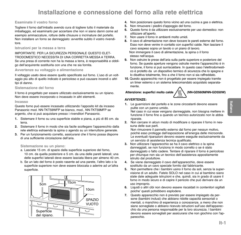 It-1 | Panasonic NNGD560MEPG User Manual | Page 79 / 193