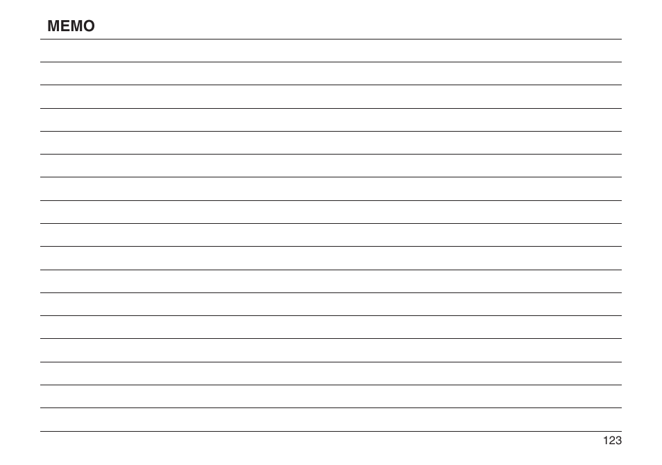 Panasonic ESLT31 User Manual | Page 123 / 124