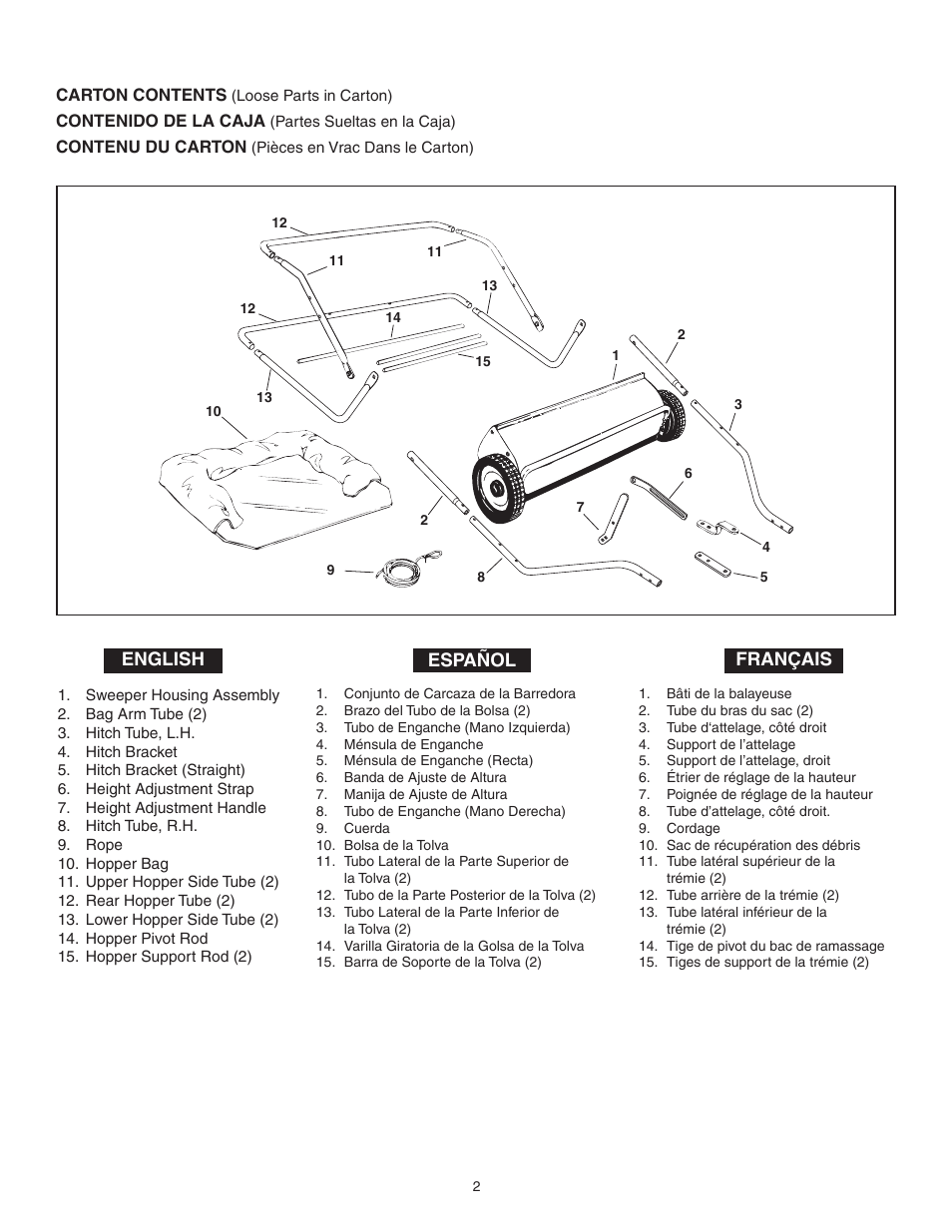 Agri-Fab 45-03261 User Manual | Page 2 / 24