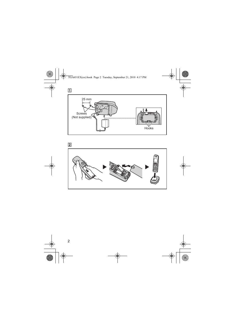 Panasonic KXTGA651EX User Manual | Page 2 / 80