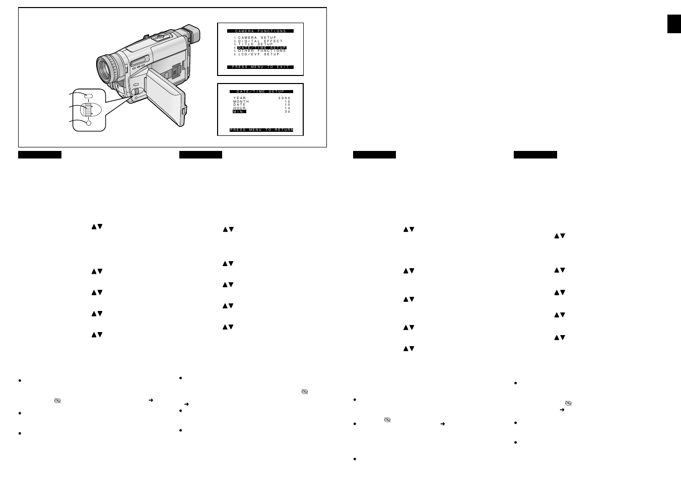 Panasonic NVVZ1E User Manual | Page 28 / 89