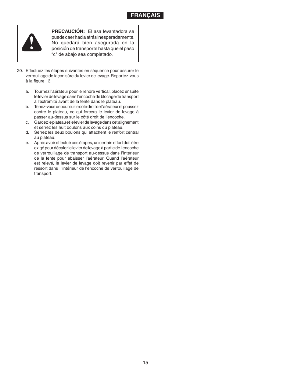 Agri-Fab 45-0298 User Manual | Page 15 / 20
