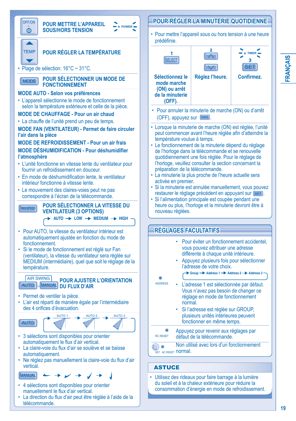 Panasonic U10EA1E User Manual | Page 19 / 112