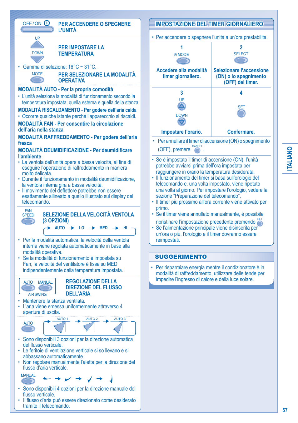 Panasonic U10EA1E User Manual | Page 57 / 112