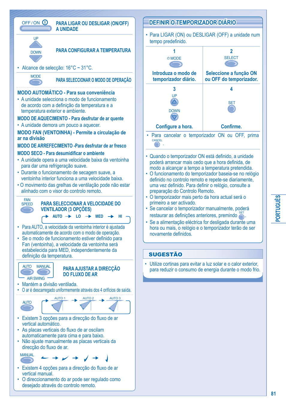 Panasonic U10EA1E User Manual | Page 81 / 112