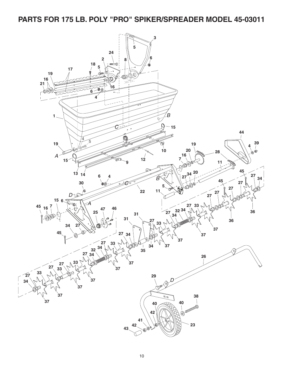 Agri-Fab 45-03011 User Manual | Page 10 / 12