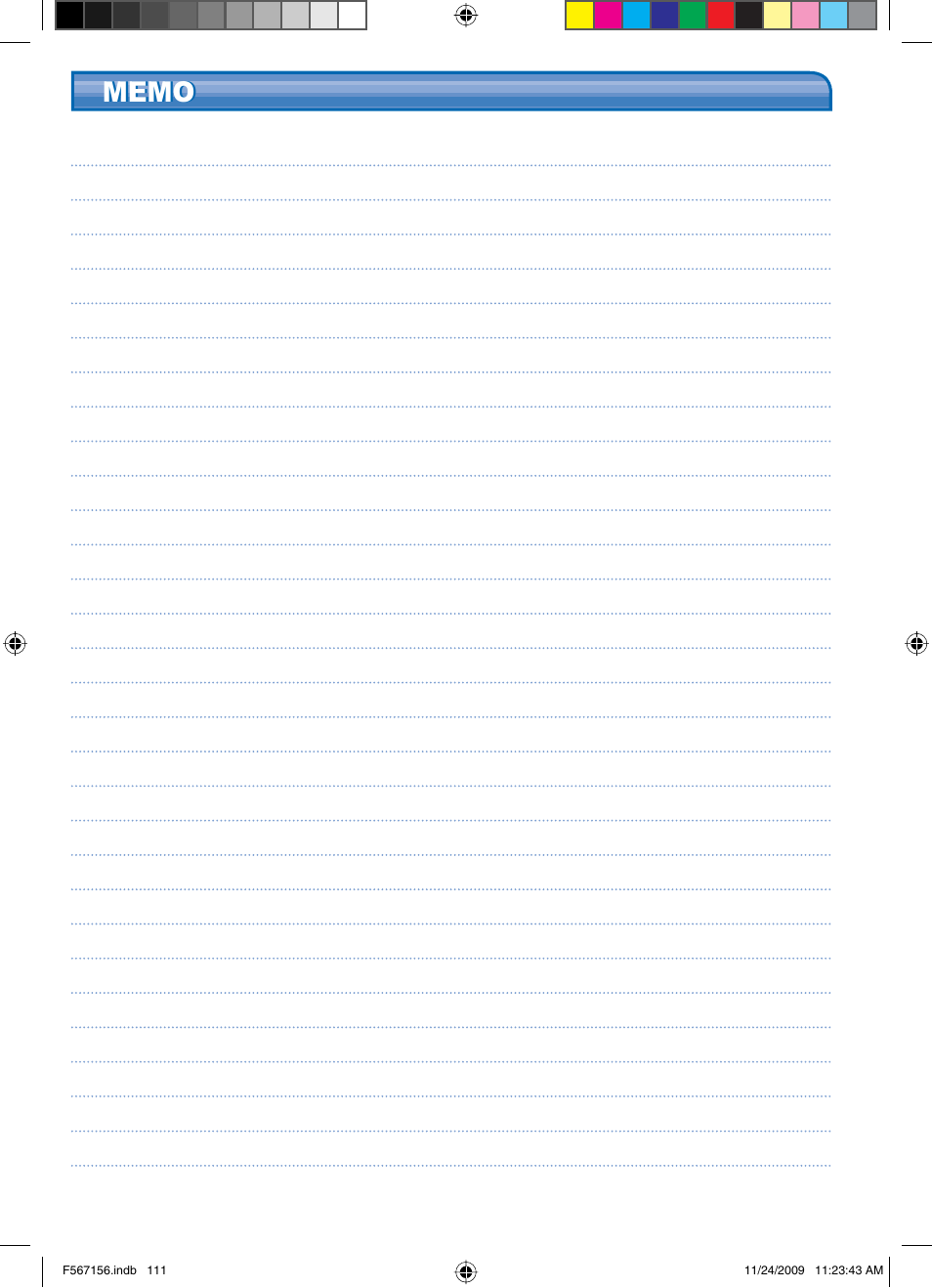 Panasonic U5LA1E5 User Manual | Page 111 / 112