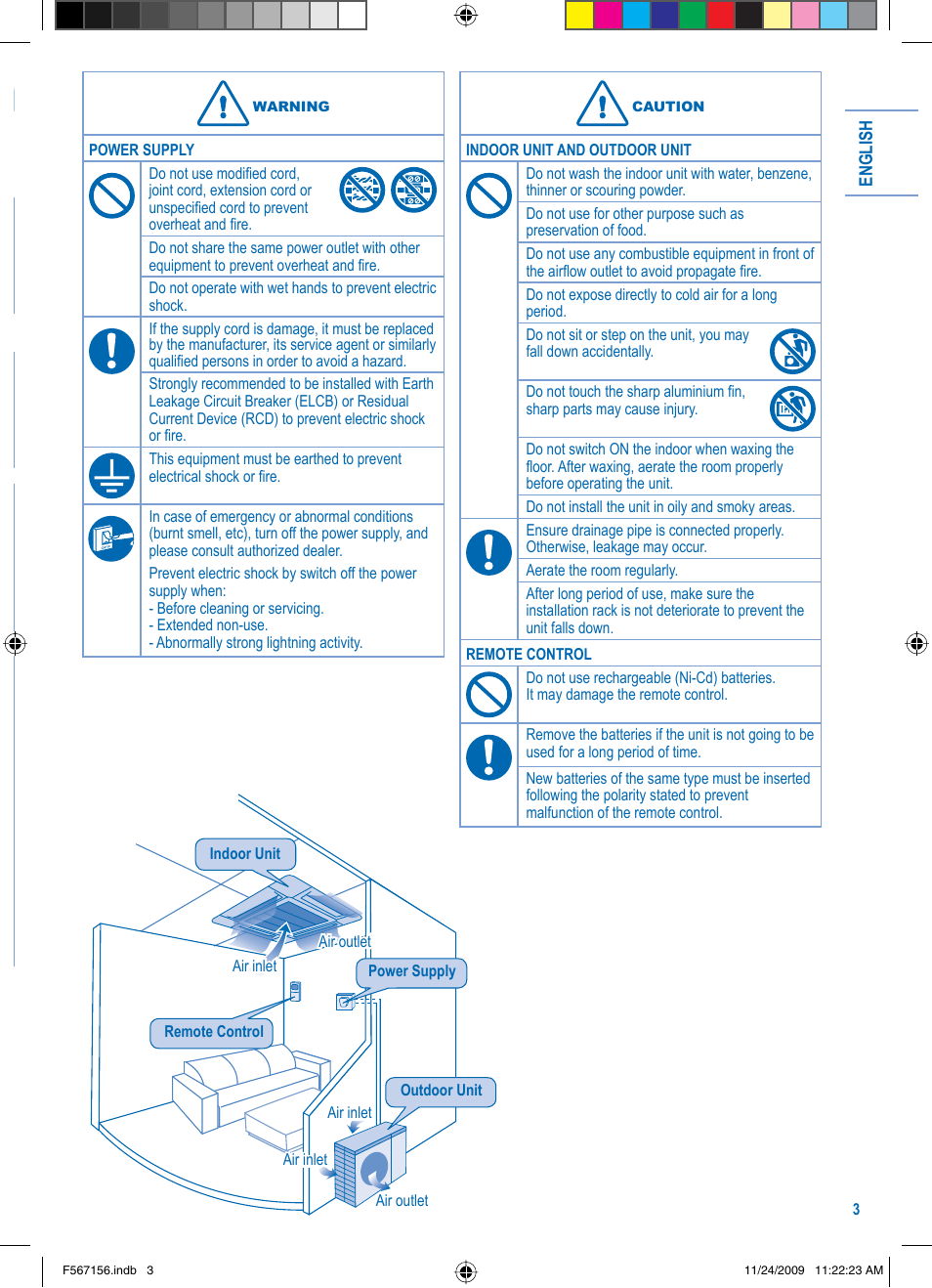 Panasonic U5LA1E5 User Manual | Page 3 / 112