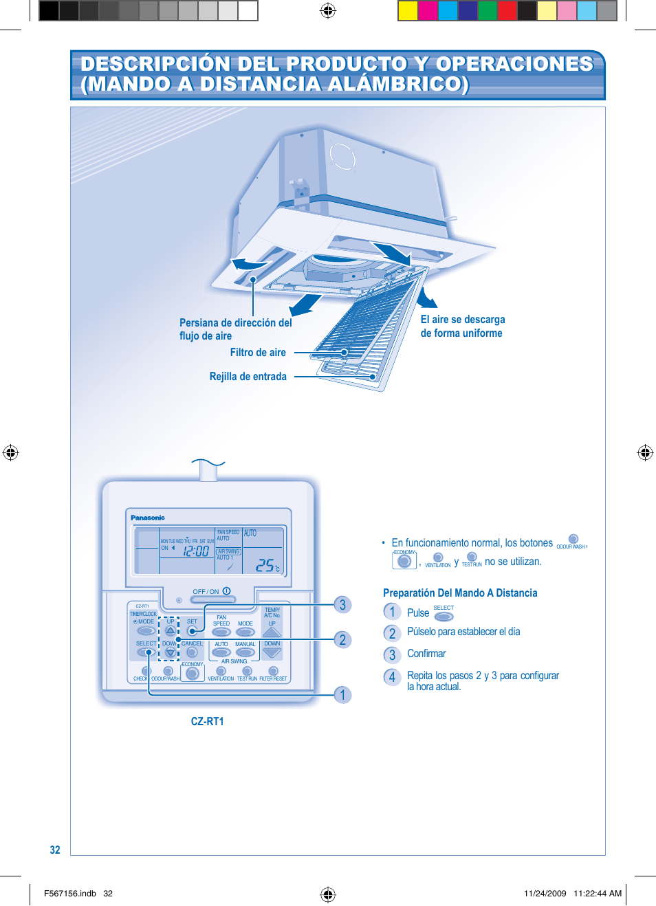 Panasonic U5LA1E5 User Manual | Page 32 / 112