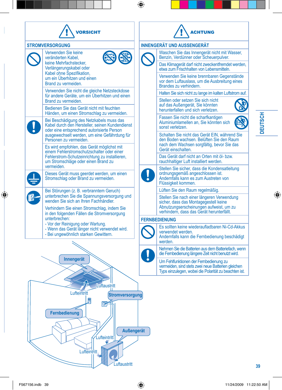 Panasonic U5LA1E5 User Manual | Page 39 / 112