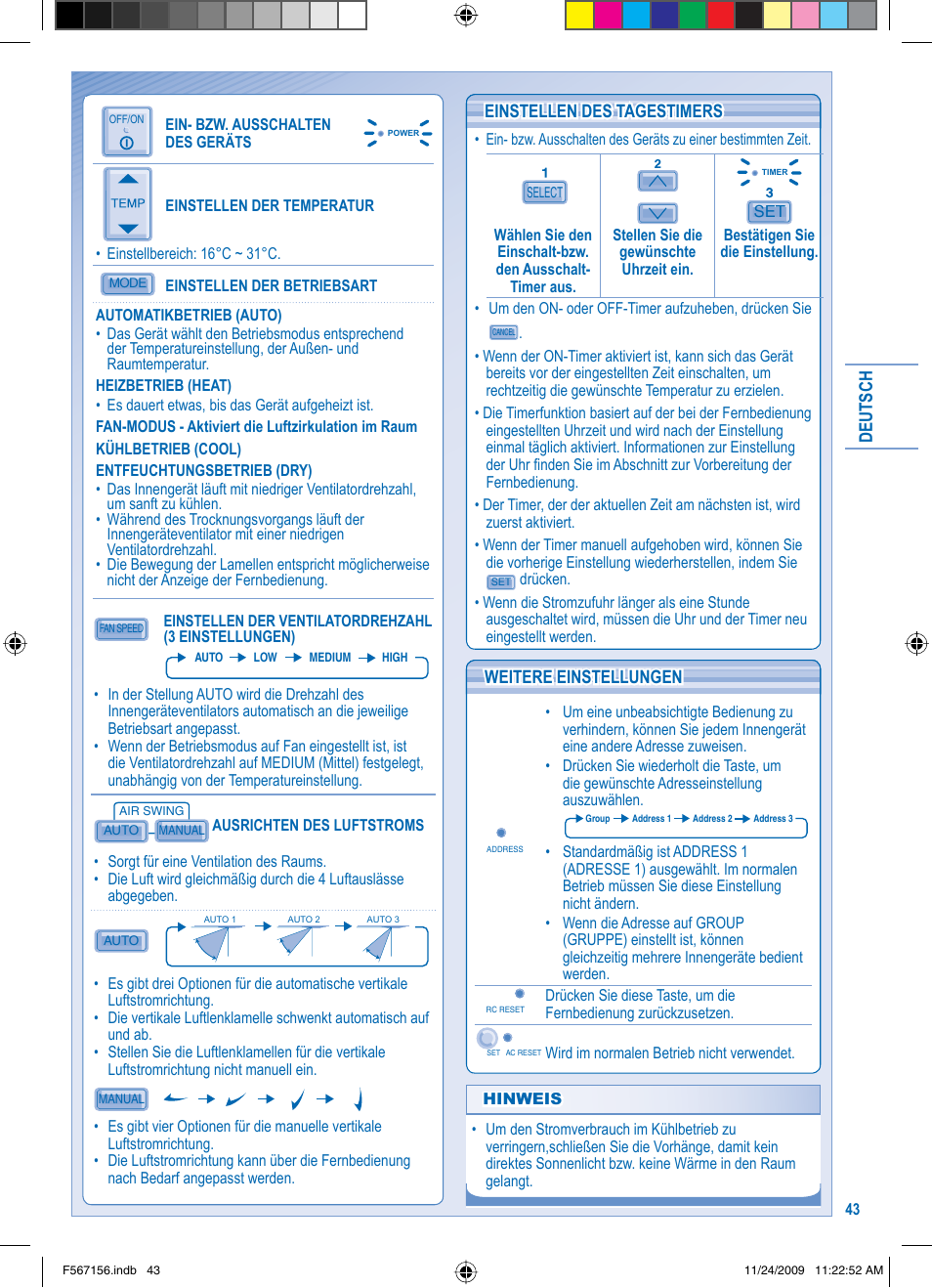 Panasonic U5LA1E5 User Manual | Page 43 / 112
