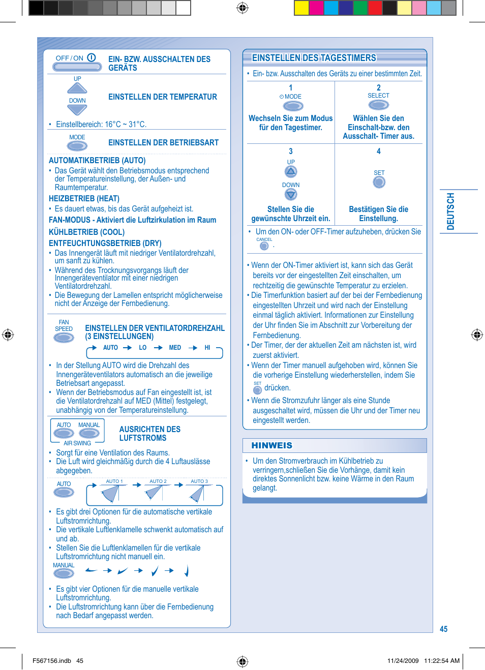 Panasonic U5LA1E5 User Manual | Page 45 / 112