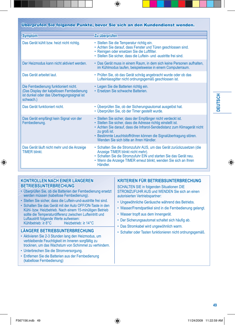 Panasonic U5LA1E5 User Manual | Page 49 / 112