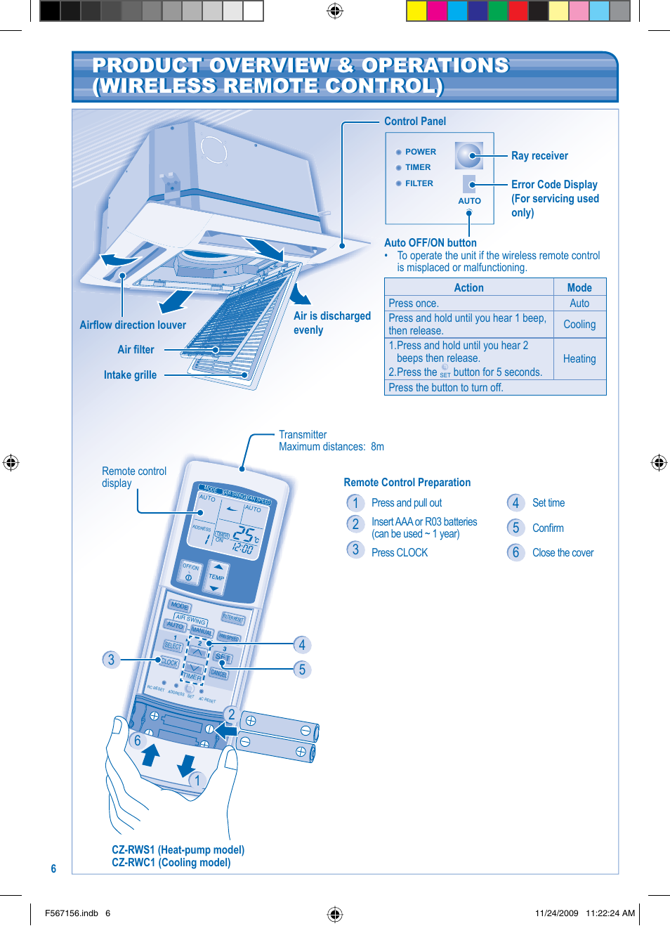 Panasonic U5LA1E5 User Manual | Page 6 / 112