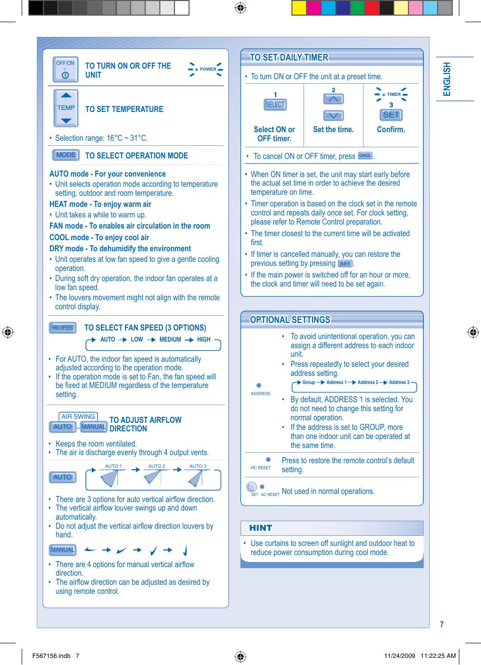 Panasonic U5LA1E5 User Manual | Page 7 / 112