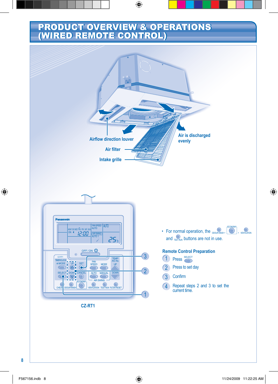 Panasonic U5LA1E5 User Manual | Page 8 / 112