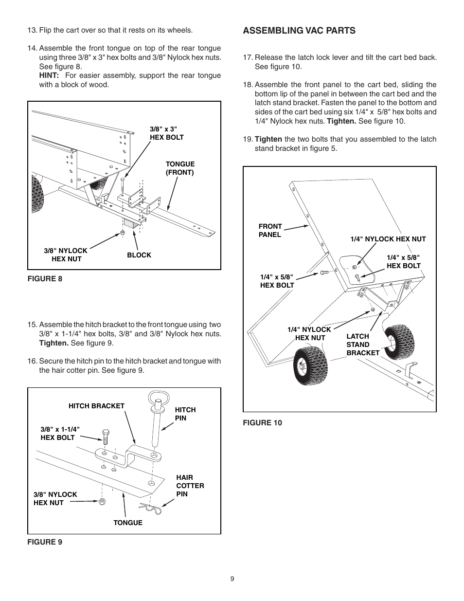 Agri-Fab 62468 User Manual | Page 9 / 24