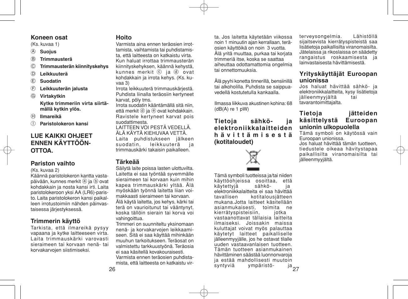 Panasonic ER430 User Manual | Page 14 / 23