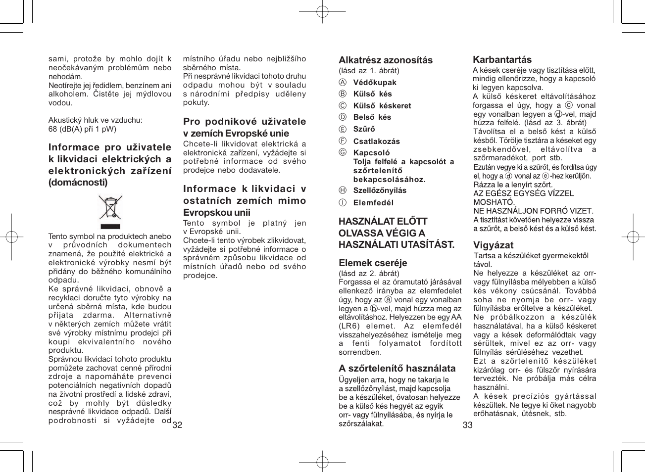 Panasonic ER430 User Manual | Page 17 / 23