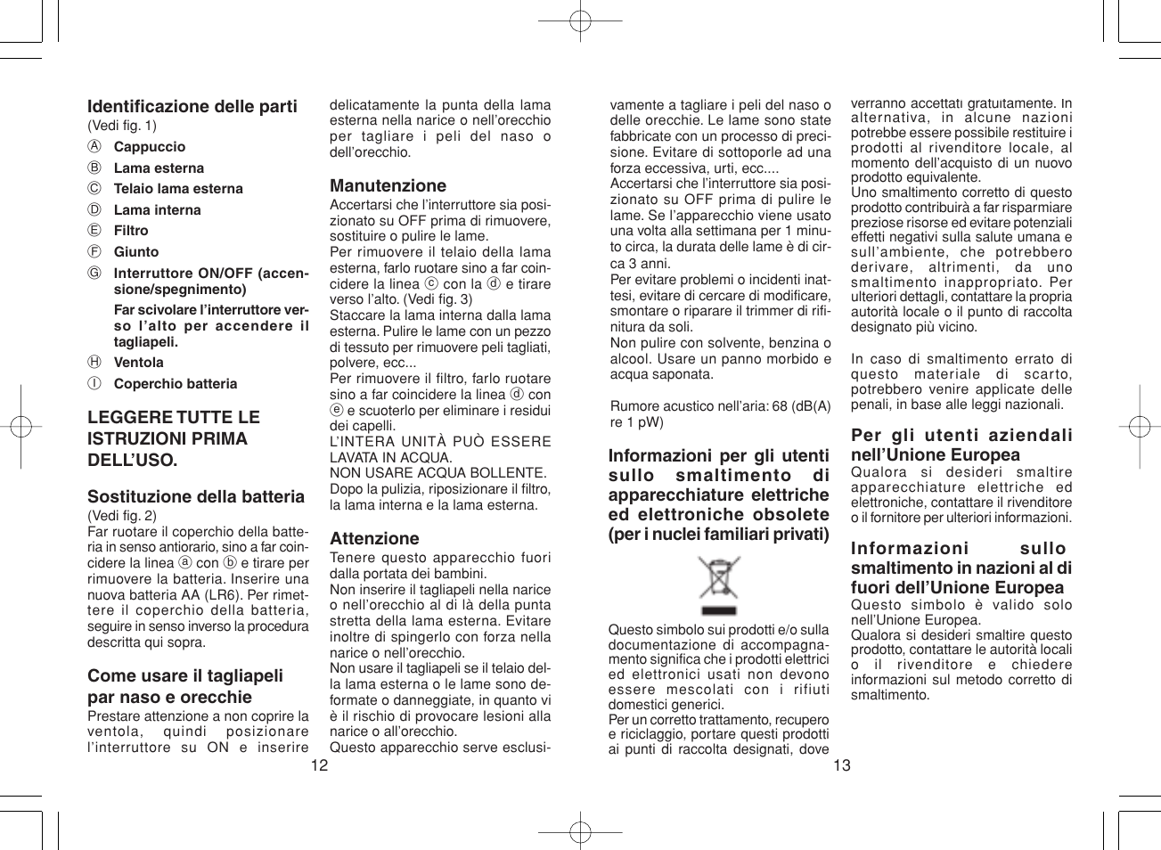 Panasonic ER430 User Manual | Page 7 / 23