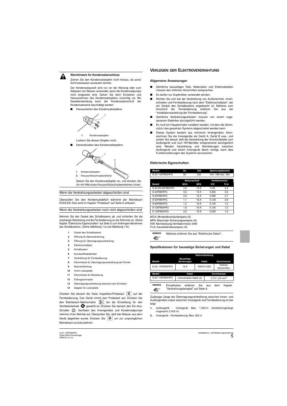 Panasonic S25FM3HPQ User Manual | Page 17 / 86