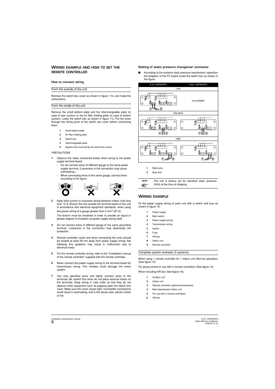 Panasonic S25FM3HPQ User Manual | Page 8 / 86