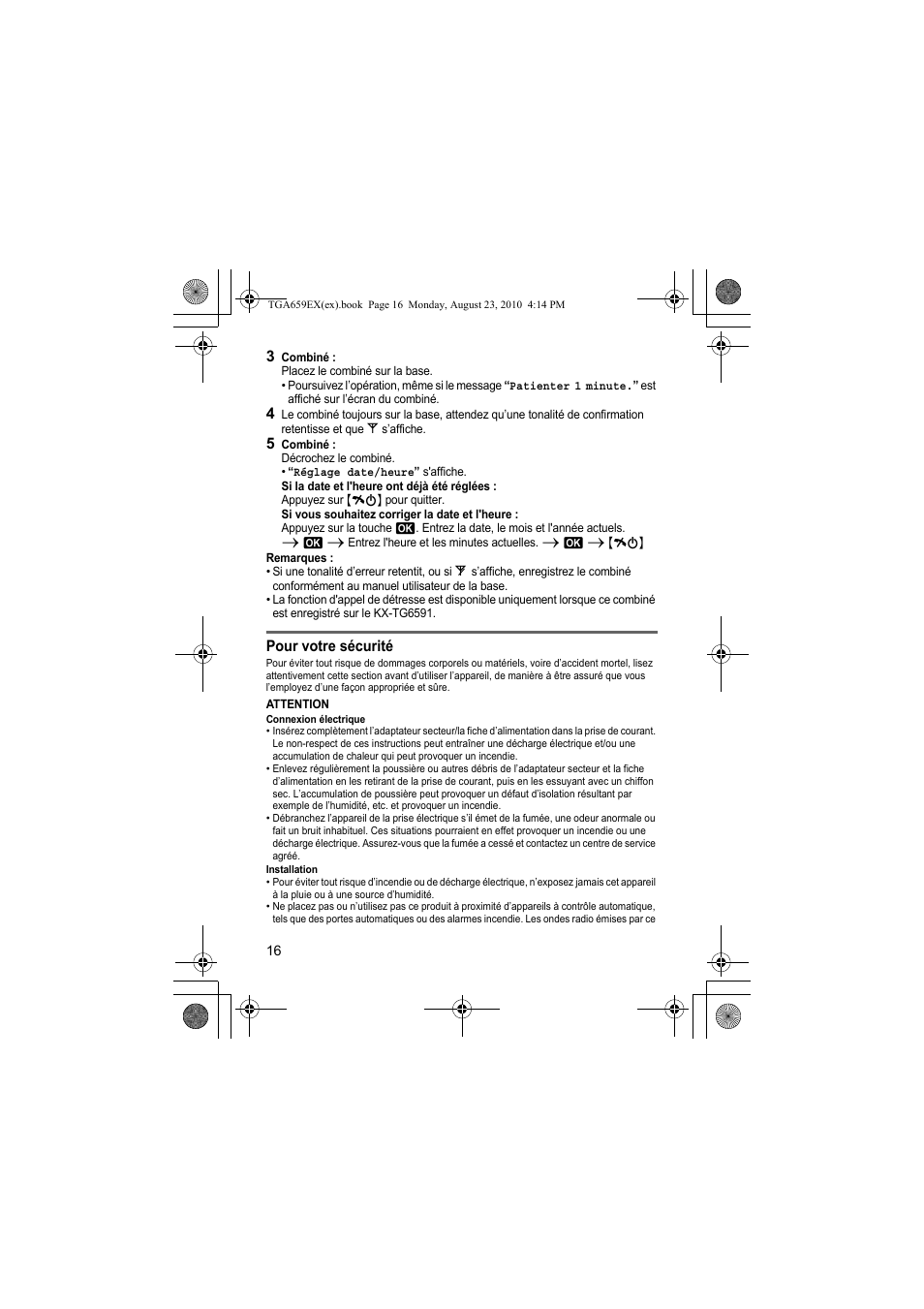 Panasonic KXTGA659EX User Manual | Page 16 / 44