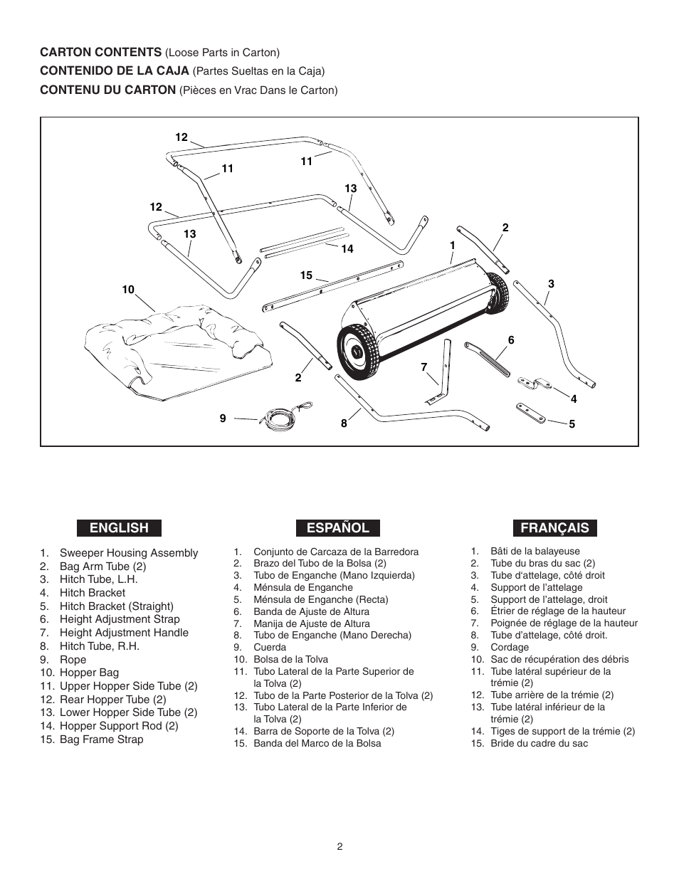 Agri-Fab 45-03371 User Manual | Page 2 / 24