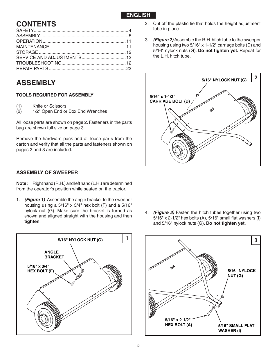 Agri-Fab 45-03371 User Manual | Page 5 / 24