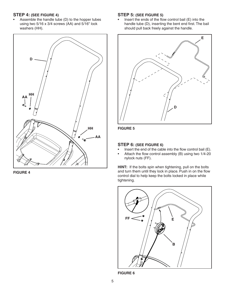 Agri-Fab AgriFab Push Spreader 45-0462/45-0471 User Manual | Page 5 / 20