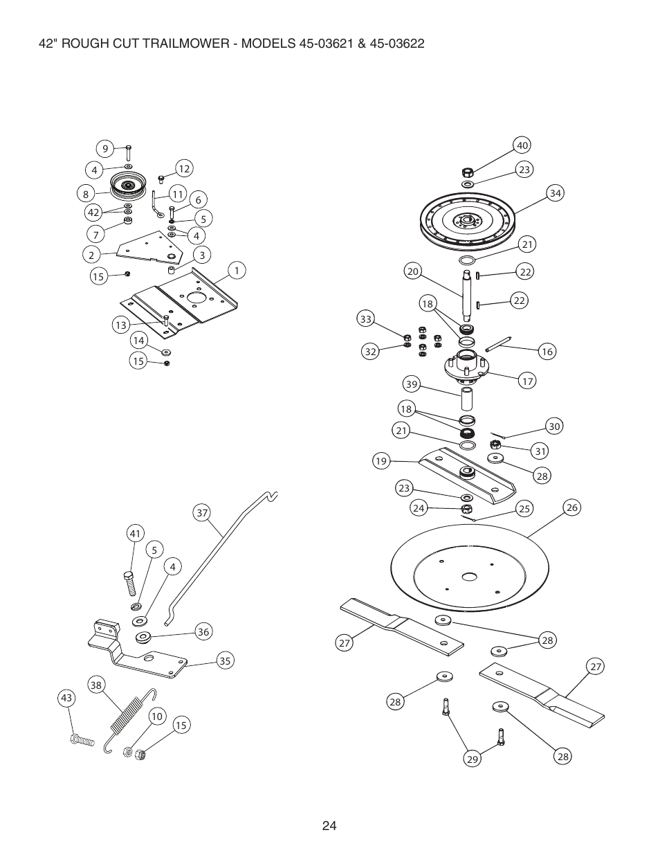 Agri-Fab 45-03621 User Manual | Page 24 / 28