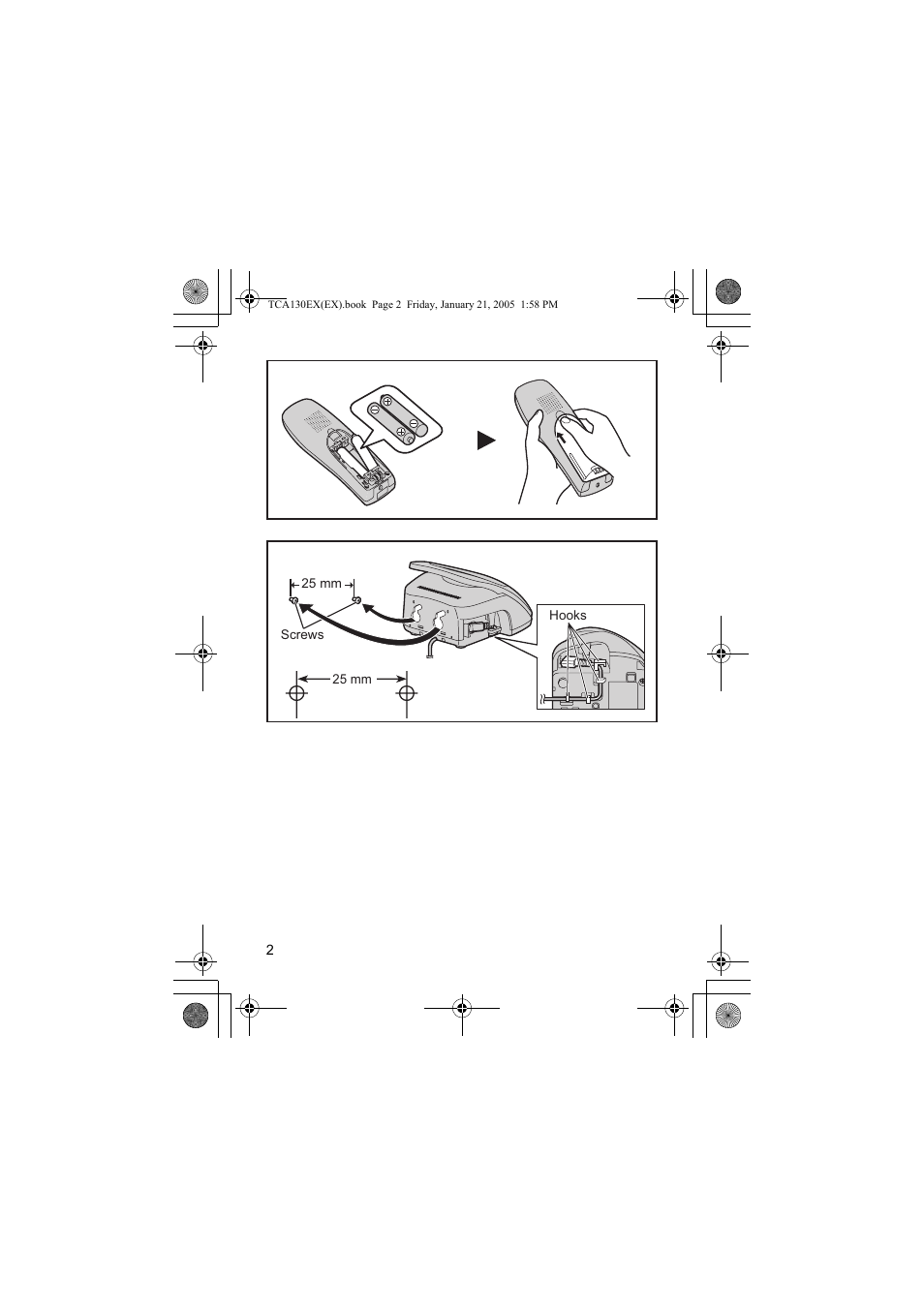 Panasonic KXTCA130EX User Manual | Page 2 / 60