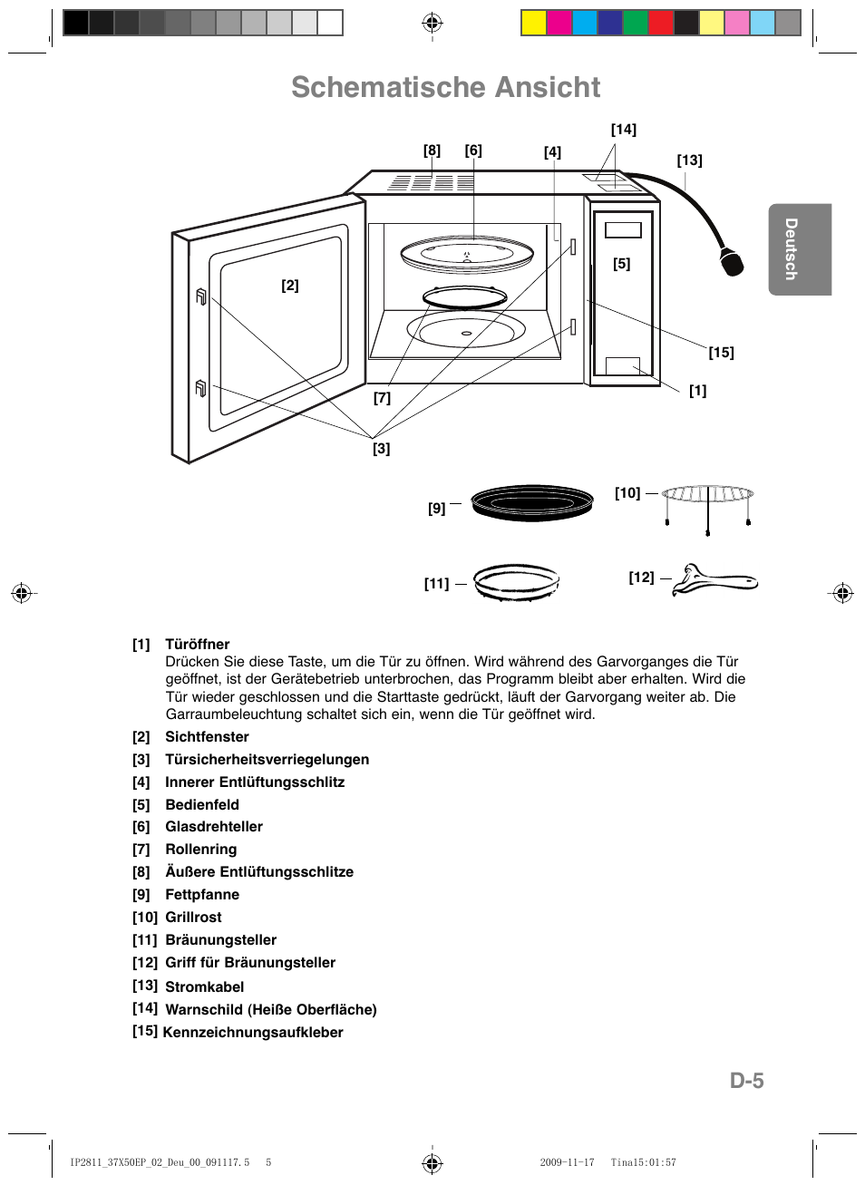 Schematische ansicht | Panasonic NNCT579SEPG User Manual | Page 29 / 217