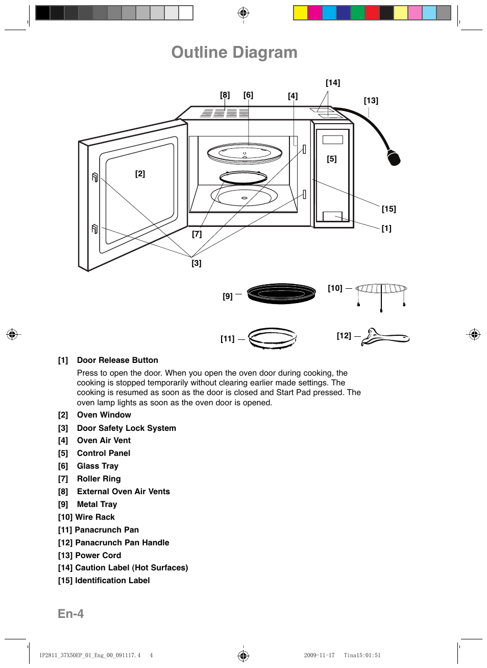 Outline diagram, En-4 | Panasonic NNCT579SEPG User Manual | Page 6 / 217