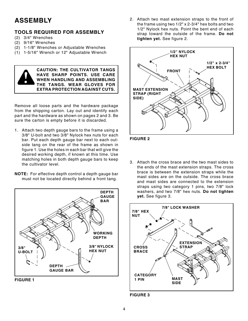 Assembly | Agri-Fab 45-0355-131 User Manual | Page 4 / 8