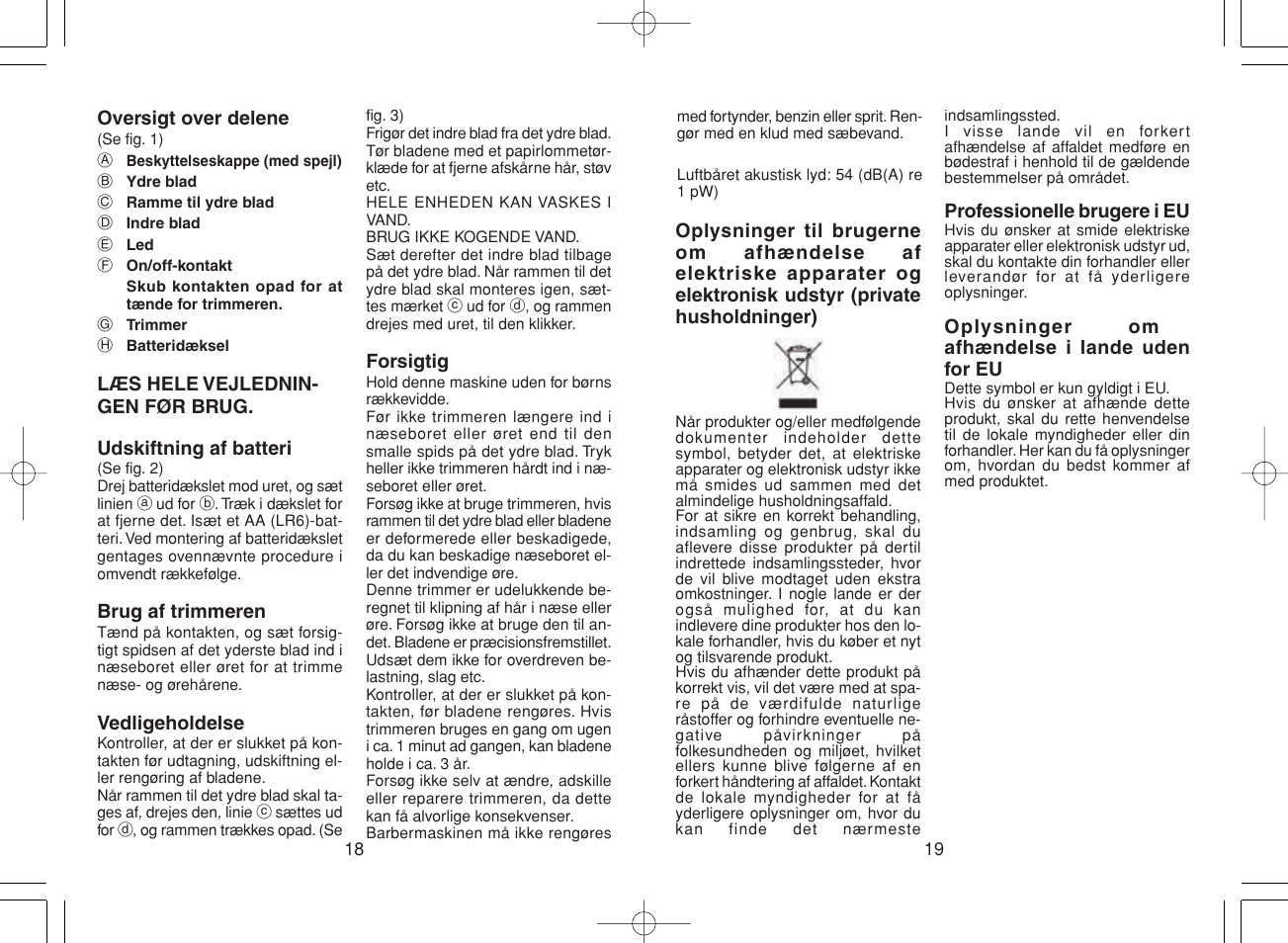 Panasonic ER417 User Manual | Page 10 / 22
