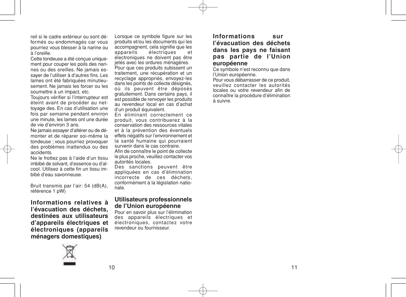 Panasonic ER417 User Manual | Page 6 / 22