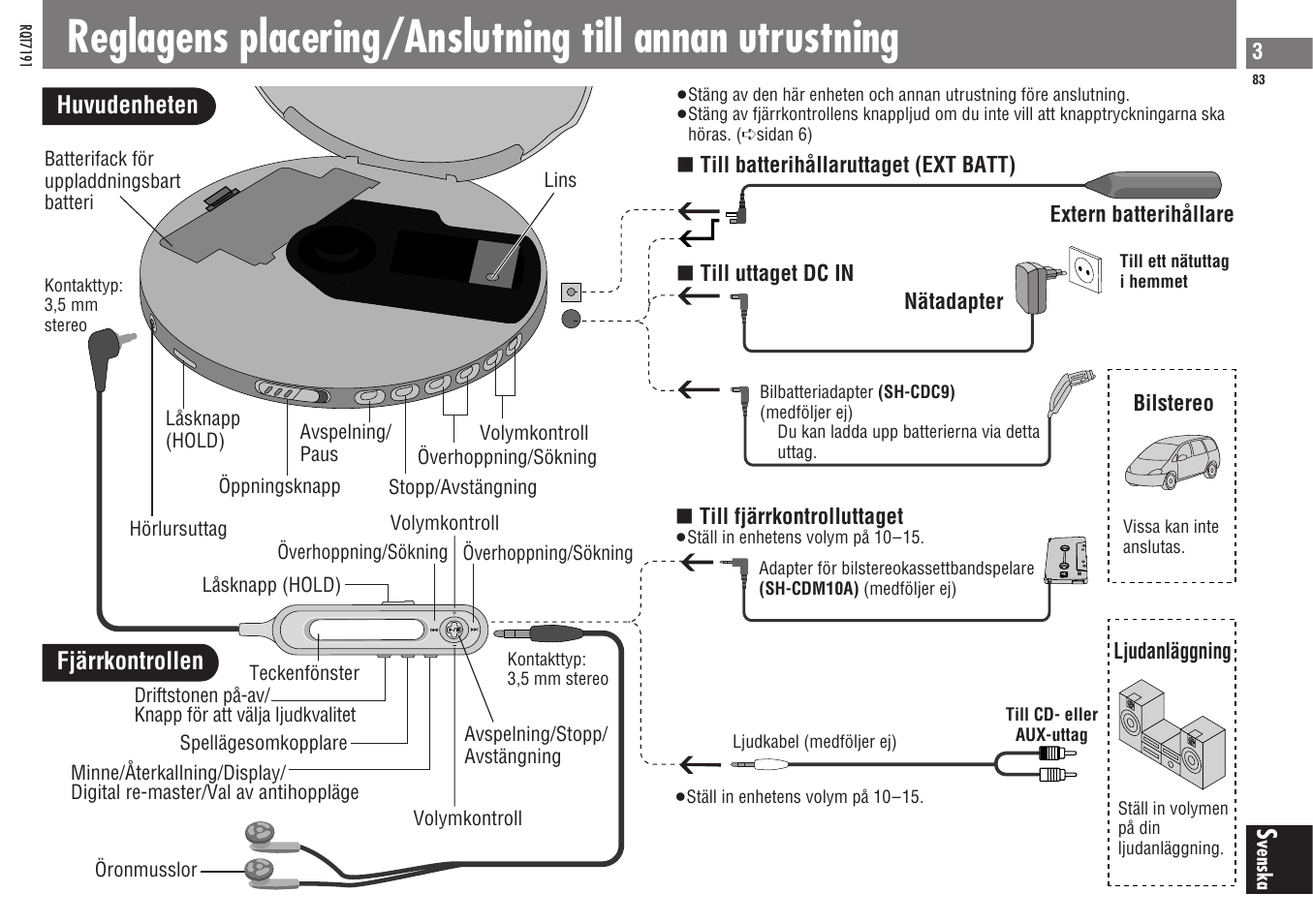 Panasonic SLCT710 User Manual | Page 83 / 92